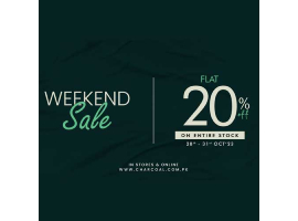 CHARCOAL Weekend Sale FLAT 20% OFF on Entire Stockimage-1343